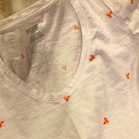 Victoria’s Secret Pink Pizza t-shirt - Picture 1 of 2
